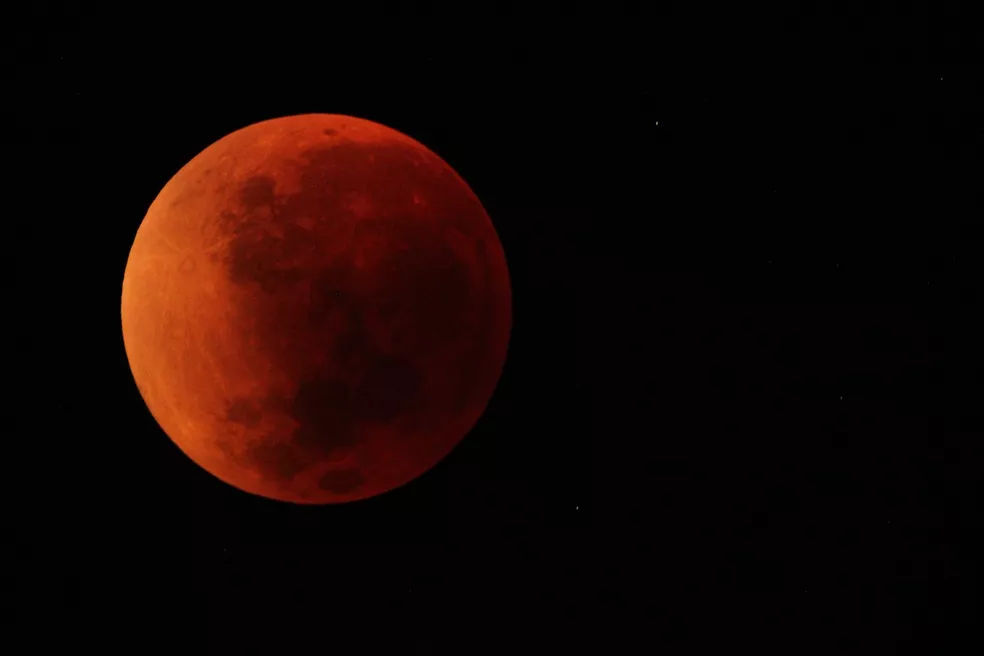 Eclipse total da Lua de Sangue será visível no Brasil em março